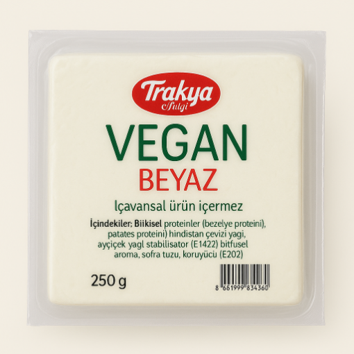 Trakya Çiftliği Vegan Beyaz Peynirimsi 250g resmi