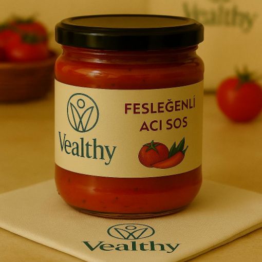 Vealthy Fesleğenli Acı Sos 210g resmi