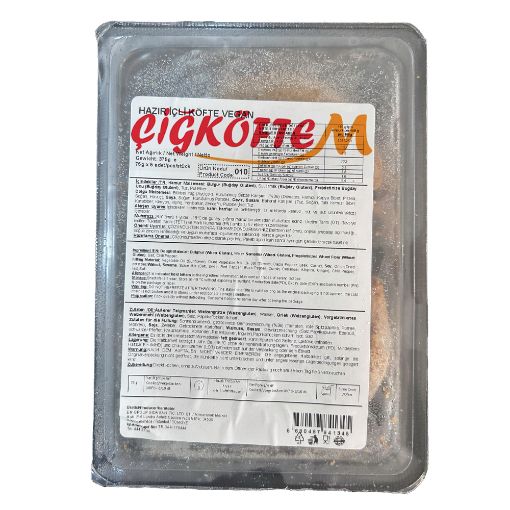 Çiğköftem Kaplamalı Vegan İçli Köfte 320g (8x40g) resmi