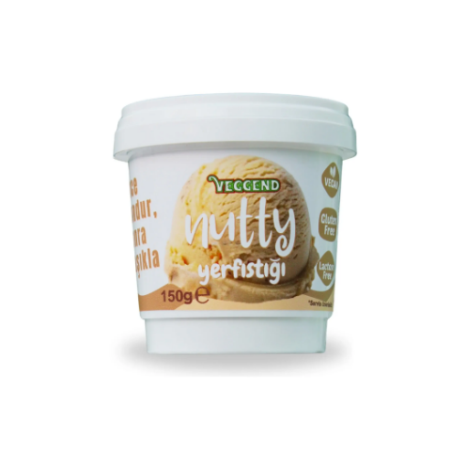 Veggend Yer Fıstığı  Vegan  Dondurulabilir Tatlı 150g  resmi
