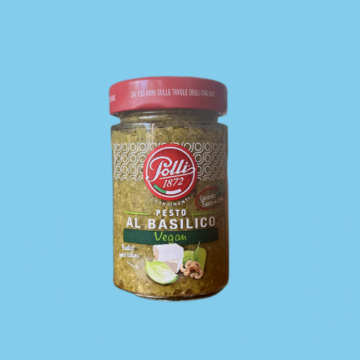 Polli Pesto Fesleğen Sosu Vegan 190g resmi