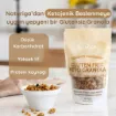 Naturiga  Glutensiz Ketojenik Granola 250g (Hindistan Cevizi & Yaban Mersini) resmi