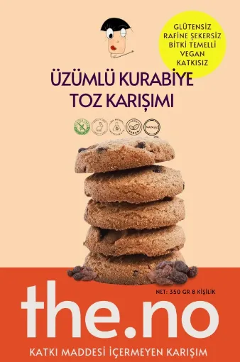 Theno Üzümlü Kurabiye Toz Karışımı 350g (6 Kişilik) resmi