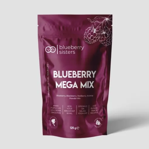 Blueberry Sisters Blueberry Mega Mix 125g resmi