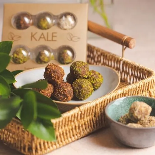 Kale Meyve Pestil Topları Glutensiz ve Şeker İlavesiz 100g resmi