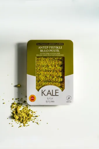 Kale Antep Fıstıklı Rulo Pestil Glutensiz & Rafine Şeker İlavesiz 230g resmi
