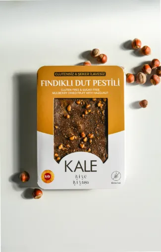 Kale Fındıklı Dut Pestili Şeker İlavesiz ve Glutensiz 200g resmi