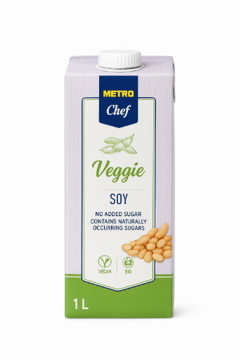 Metro Chef  Veggie Soya Sütü 1L resmi