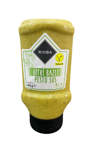 Rioba Veggie Pesto Sos 440g resmi