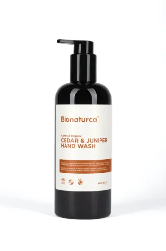 Bionaturca Organik Sertifikalı Sedir & Ardıç Özlü Sıvı El Sabunu 400ml resmi