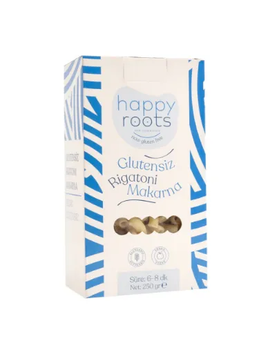 Happy Roots Glutensiz Rigatoni Makarna 250g resmi