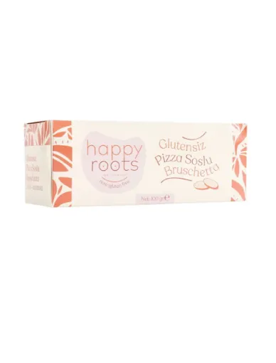 Happy Roots Glutensiz Pizza Soslu Bruchetta 100g resmi