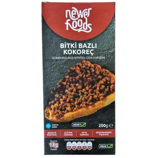 Newer Foods Bitki Bazlı Kokoreç 200g resmi