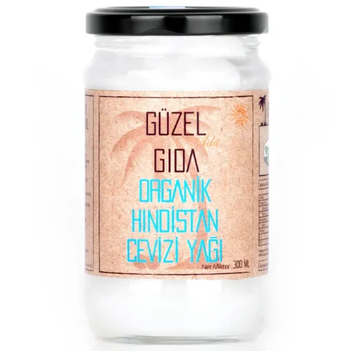 Güzel Gıda Organik Hindistan Cevizi Yağı 300ml resmi