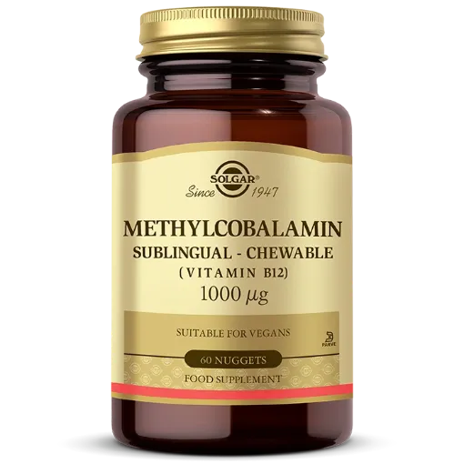 Solgar Methylcobalamin (Vit B12) 1000 mcg 30 Tablet resmi