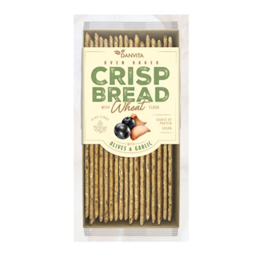 Danvita Zeytinli & Sarımsaklı Kraker 130g resmi