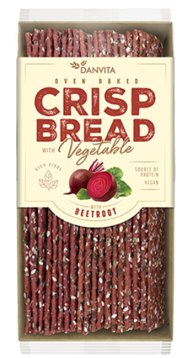 Danvita Kırmızı Pancarlı Kraker 130g resmi
