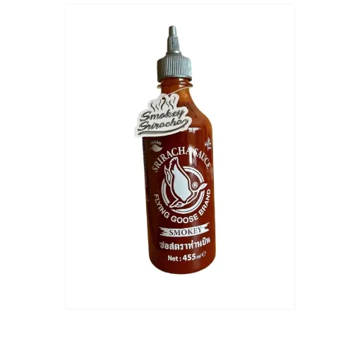 Flying Goose Smokey Sriracha Sauce (Tütsülenmiş Acı Chili Biberi Sosu) 455ml resmi