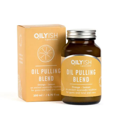Oilyish Oil Pulling Blend Orange-Lemon 200ml resmi