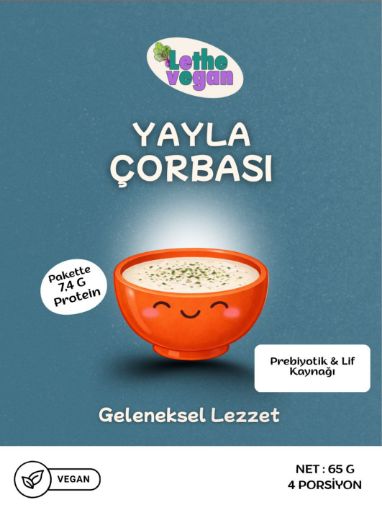 Lethe Yayla Çorbası 65g resmi