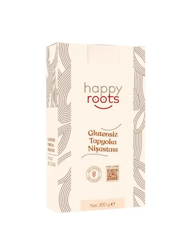 Happy Roots Glutensiz Tapyoka Nişastası 200g resmi