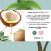 Naturiga Organik Hindistan Cevizi Yağı(Soğuk Sıkım) 150ml resmi