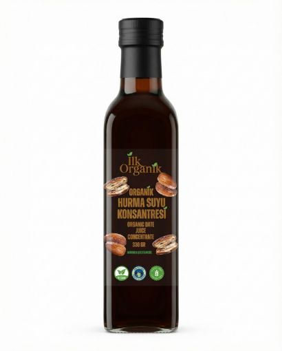 İlk Organik Hurma Suyu Konsantresi 250ml resmi