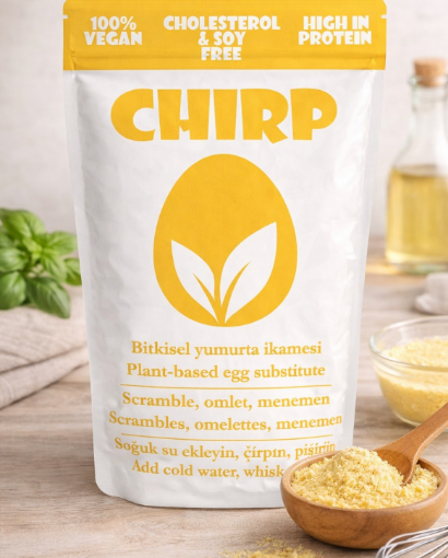 Niya Foods Chirp Bitkisel Yumurta İkamesi (165 yumurtaya eşdeğer) 990g resmi