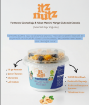 Itz Nutz Fermente Süzme Kaju Yoğurt & Yaban Mersini ve Mango Granola 150g resmi