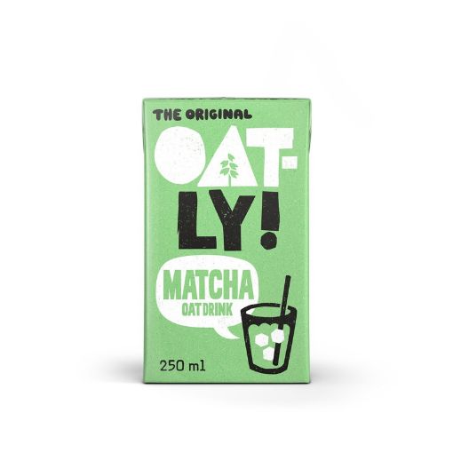 Oatly Matcha Mate Yeşil Çaylı Yulaflı İçecek 250ml resmi