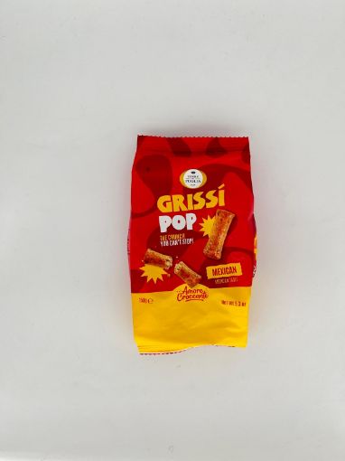 Grissi Pop Meksika Baharatlı Kraker 150 g  resmi