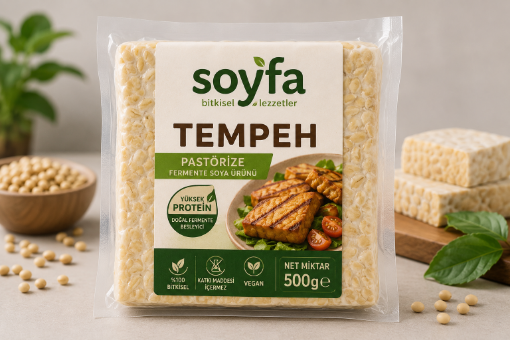 Soyfa Pastörize Tempeh 500g resmi