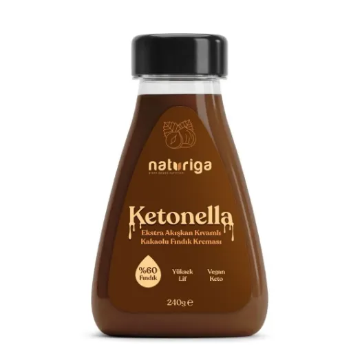 Naturiga Ketonella Kakaolu Fındık Ezmesi 240g resmi