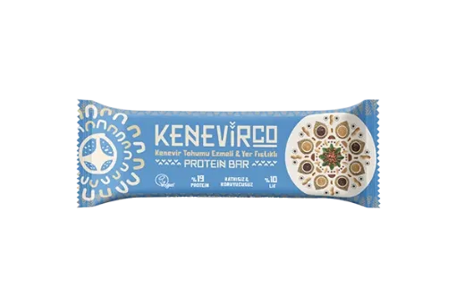 KenevirCo Yer Fıstıklı ve Bitter Çikolatalı Protein Bar 40g resmi