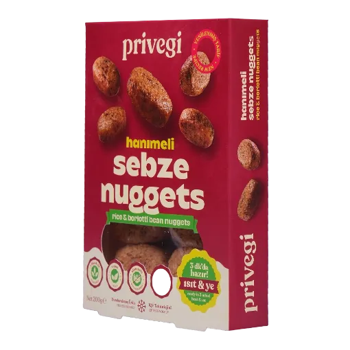 Privegi Hanımeli Sebzeli Nuggets 200g resmi
