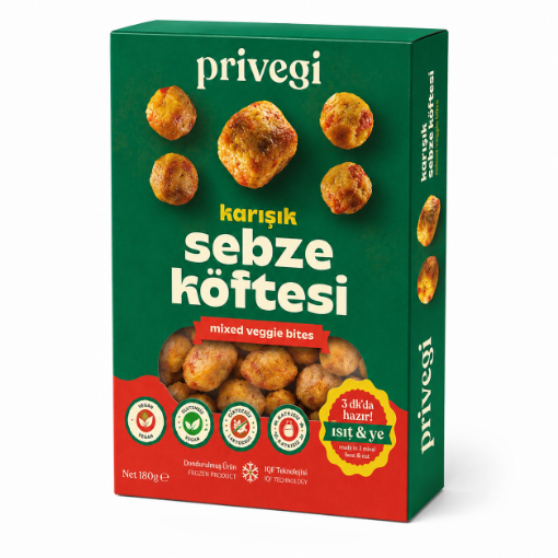 Privegi Mix Sebze Köftesi 180g resmi