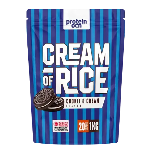 ProteinOcean Cream Of Rice Cookie & Cream Aromalı 1kg  resmi