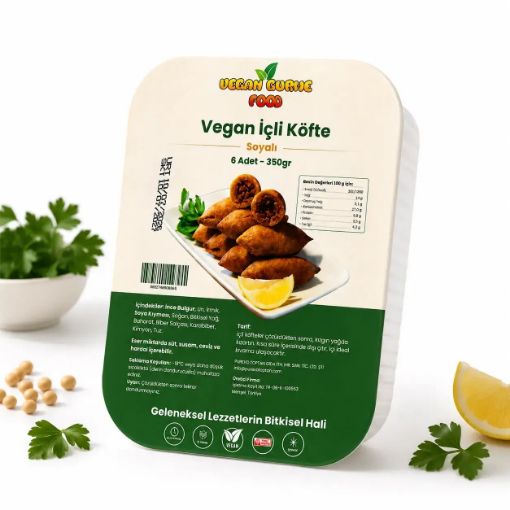 Hatay Vegan İçli Köfte 6 adet 350g resmi