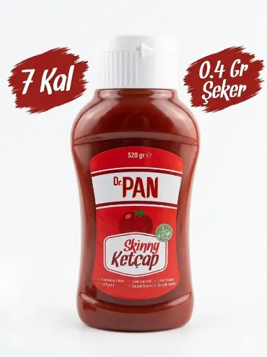 Dr.Pan Şekersiz Ketçap 520 gr resmi