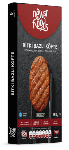 Newer Foods Bitki Bazlı Kasap Köfte 190g resmi