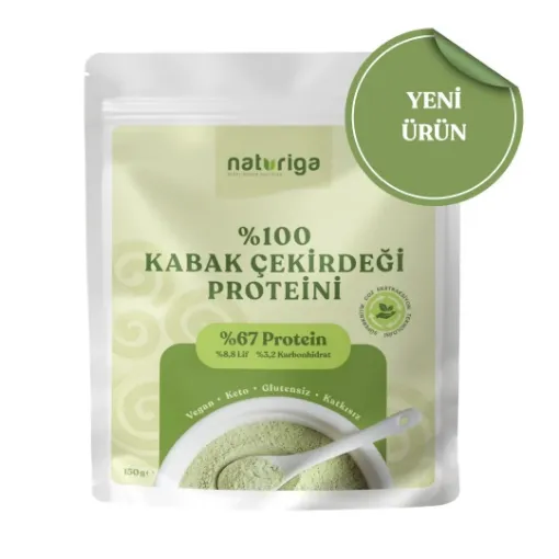 Naturiga Kabak Çekirdeği Protein Tozu 150g resmi