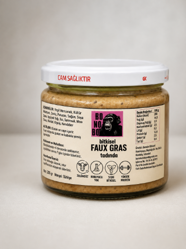 Bonobo Bitkisel Fate - Faux Gras Tadında 250g resmi