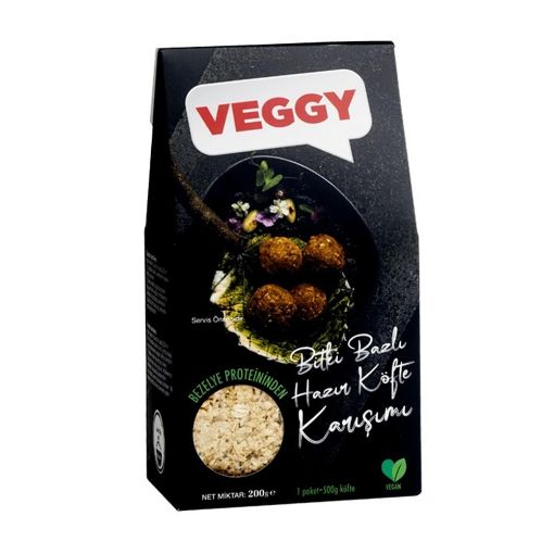 Veggy Vegan Köfte Karışımı (Bezelye Proteinli) 200g resmi