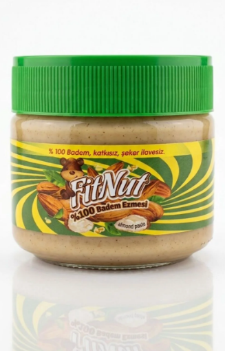FitNut %100 Badem Ezmesi 250g resmi