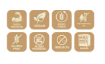 Earth's Favor Soğan ve Sarımsak Aromalı Cips 50g resmi