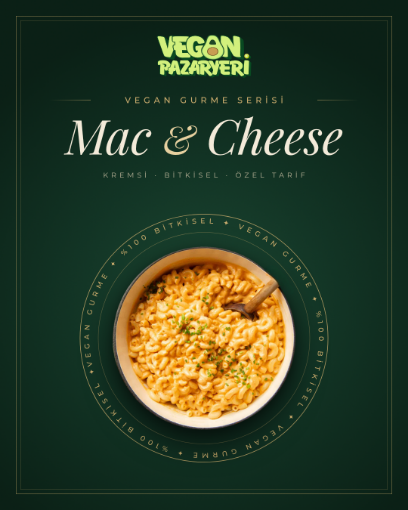 Vegan Gurme Mac & Cheese Paketi resmi