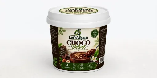 Let's Vegan Bitkisel Bazlı Çikolatalı Tatlı 125g resmi