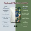 Jup Badem Proteini 240g (%100 Bitkisel Protein Tozu) resmi
