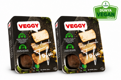 1 ALANA 1 HEDİYE! Veggy Tütsü Aromalı Tofu 200g X2 resmi