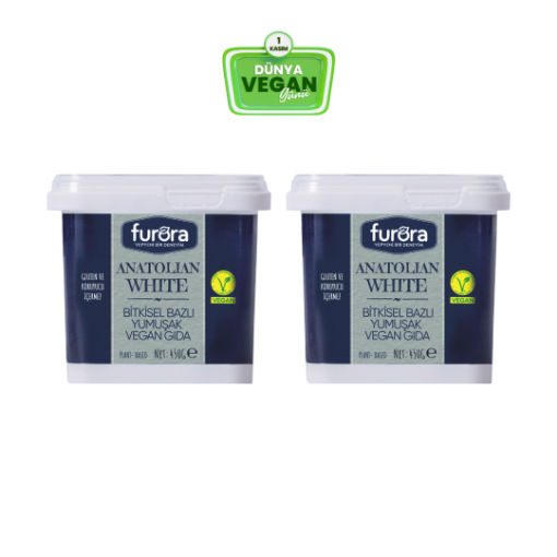 1 ALANA 1 HEDİYE! Furora Anatolian White Beyaz Peynir 450g X2 resmi